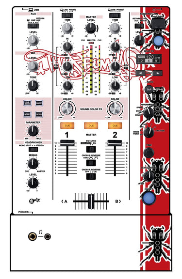 Pioneer DJ DJM 450 Skin Thudrumble
